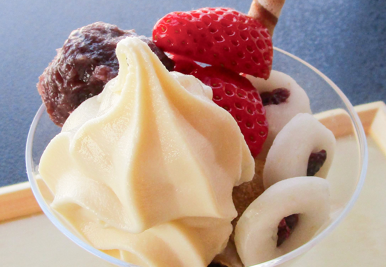 あずき mochi パフェ
